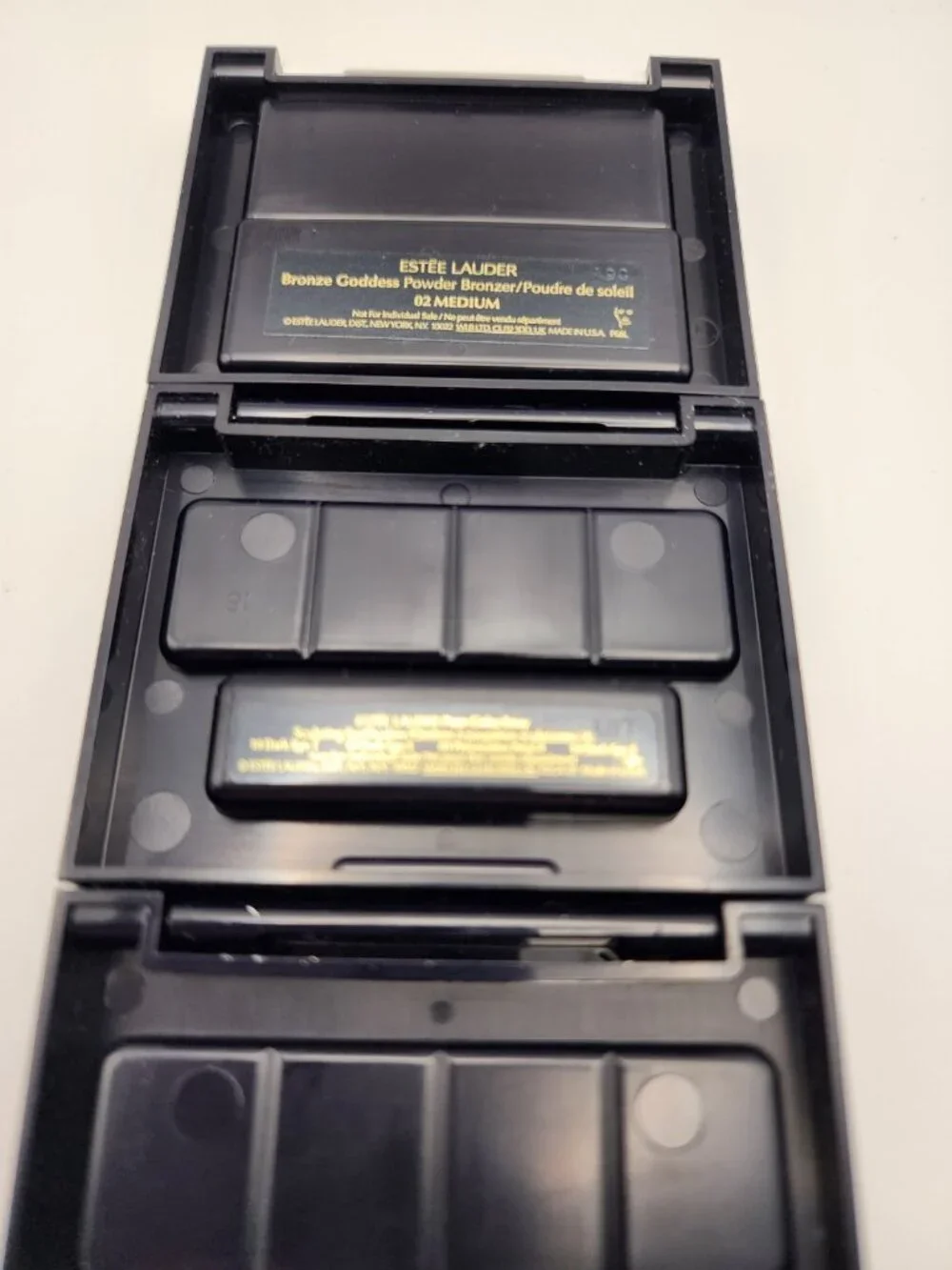 Estee Lauder Eyeshadow Palette and Bronzer Lot of 3 Travel Size New